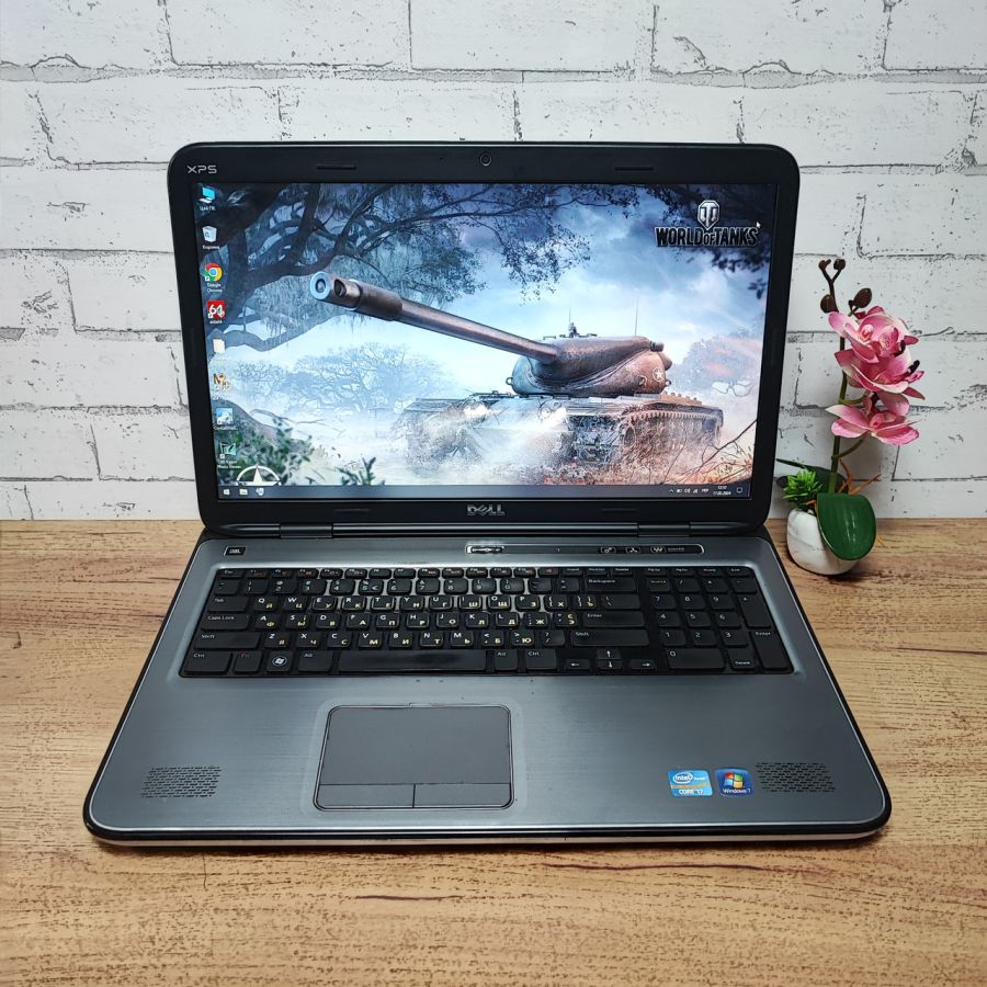 Ноутбук Б/В Dell XPS L702X, Intel Core i7-2630QM, DDR3 8 GB, SSD 128GB + HDD 500GB, NVIDIA GeForce GT 550M, 17" [ProductHub SKU Dell79]