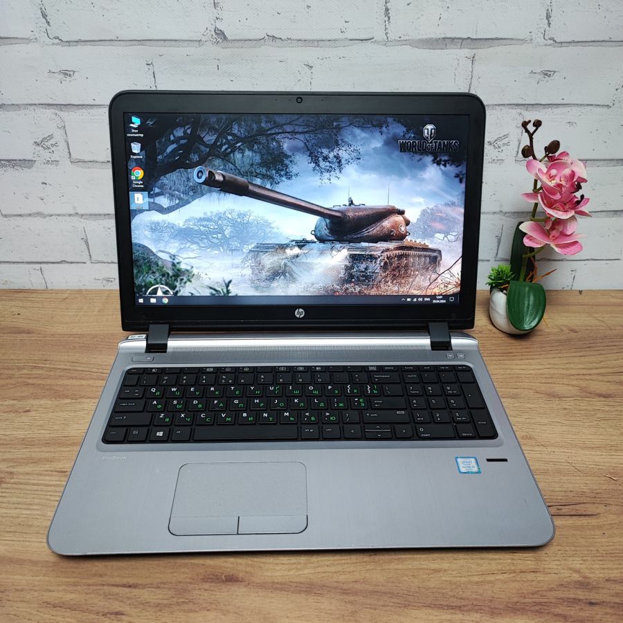 Ноутбук Б/В HP ProBook 450 G3, Intel Core i5-6200U, DDR4 8GB, SSD 128GB, 15.6" HD [ProductHub SKU HP220]