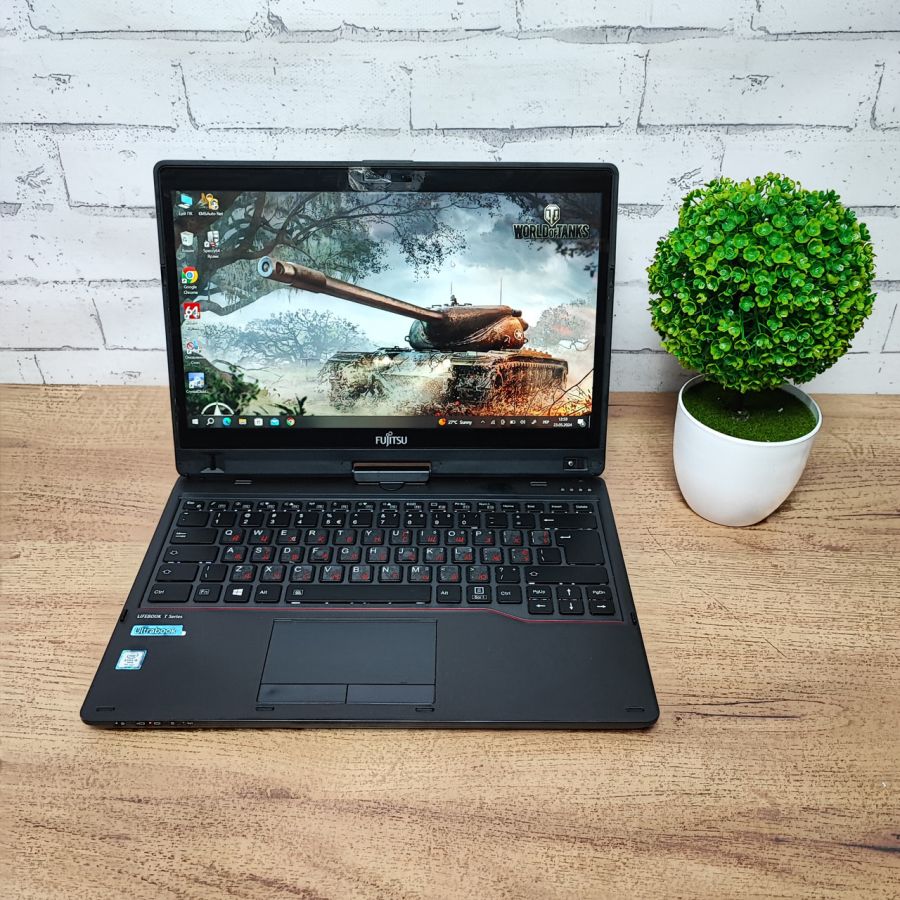 Ноутбук Б/В Fujitsu T937, Intel Core i5-7300U, DDR4 16GB, SSD 256GB, 13.3" Full HD Сенсор