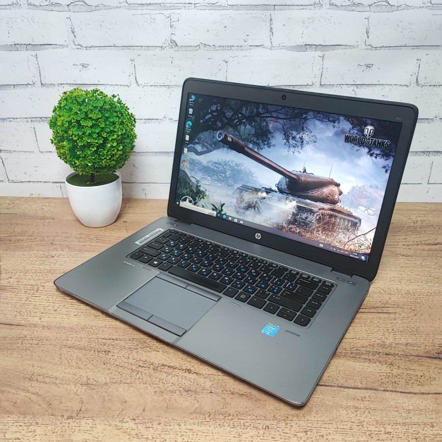 Ноутбук Б/В HP EliteBook 850 G2, Intel Core i7-5600U, DDR3 8GB, SSD 256GB + HDD 500GB, 15.6" Full HD