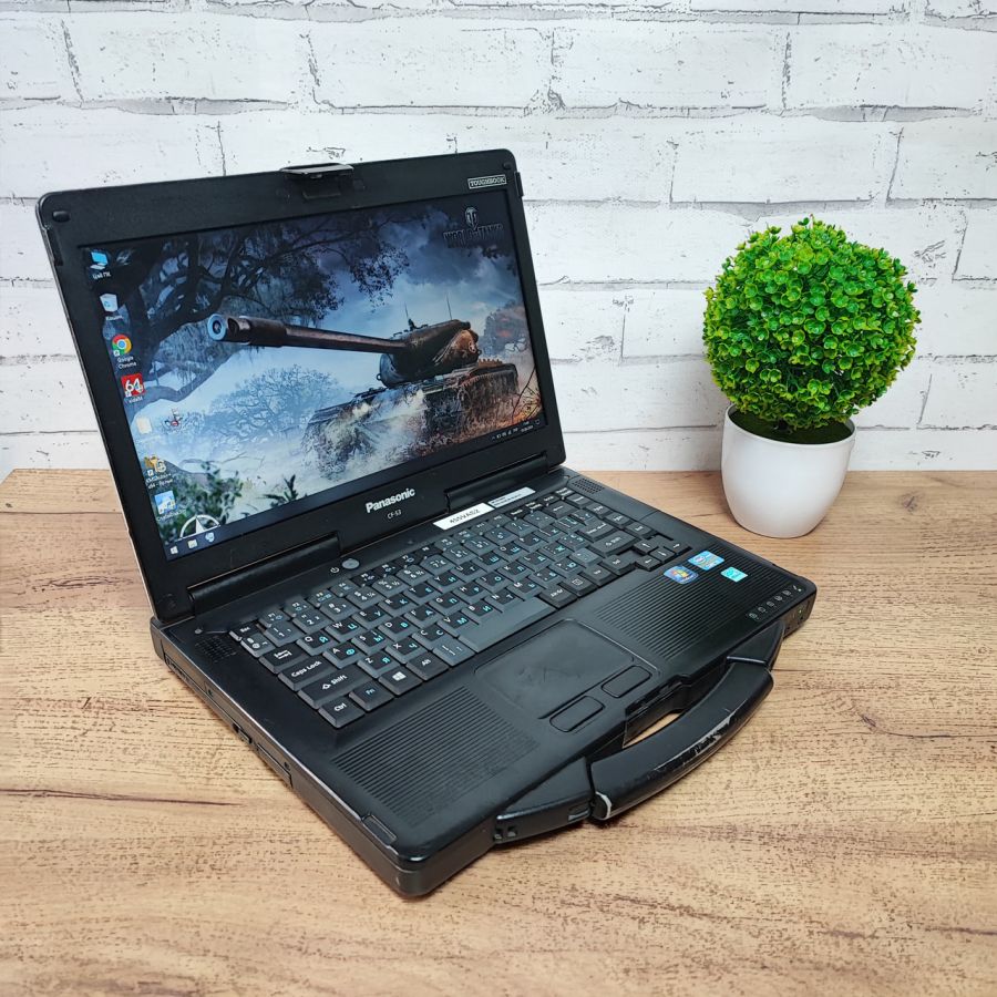 Ноутбук Б/В Panasonic CF-53, Intel Core i5-3320M, DDR3 8GB, SSD 120GB, 14" HD [ProductHub SKU Panasonic]