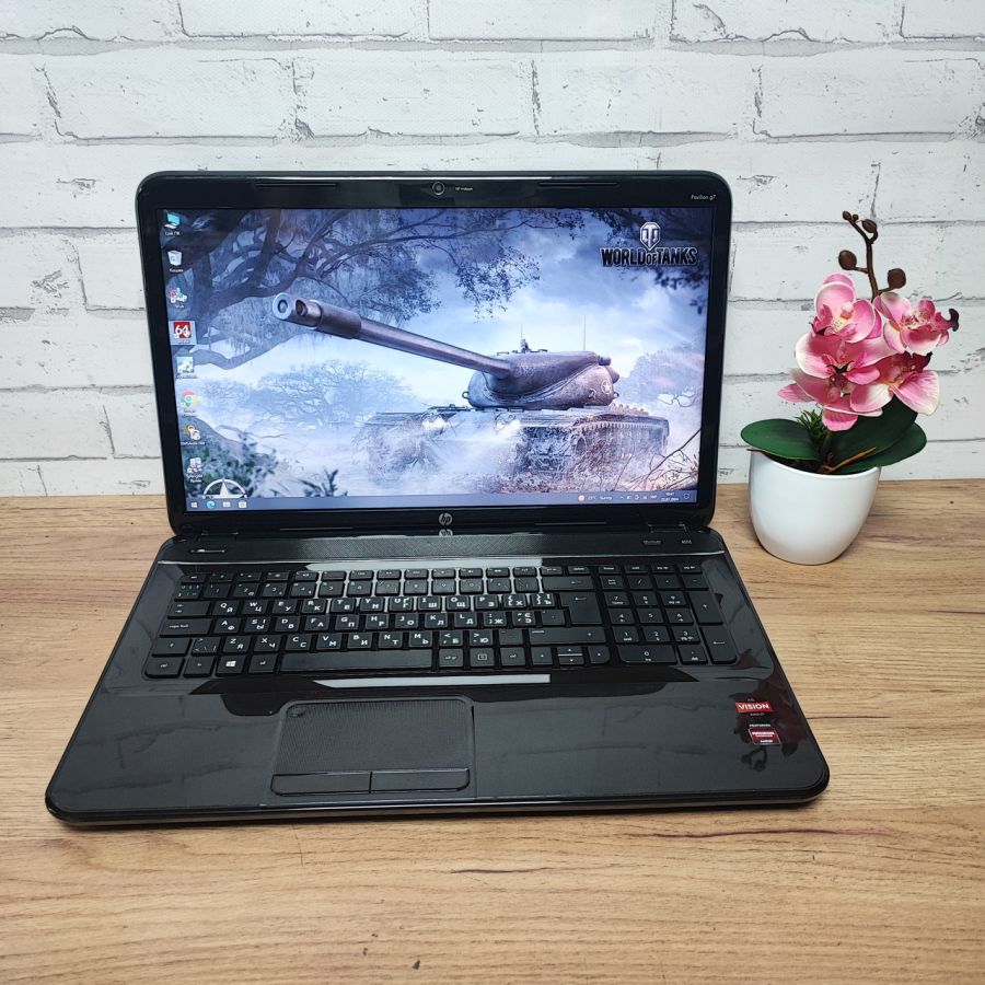 Ноутбук Б/В HP Pavilion g7, AMD A6-4400M, DDR3 8 GB, SSD 128GB, AMD Radeon 7600M 1Gb, 15.6" HD [ProductHub SKU HP159]