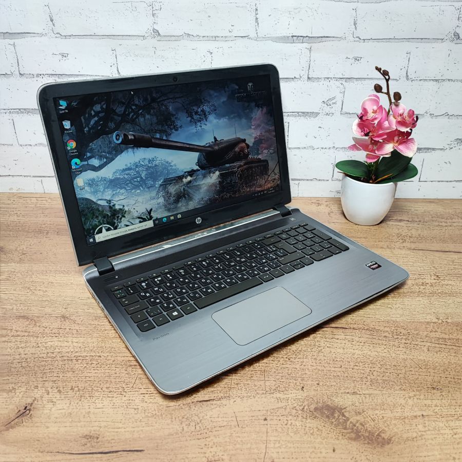 Ноутбук Б/В HP 15-AB087NO, AMD A6-6310, DDR3 8 GB, SSD 128GB, AMD Radeon R7 1Gb, 15.6" [ProductHub SKU HP162]