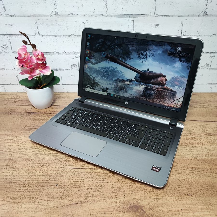 Ноутбук Б/В HP 15-AB087NO, AMD A6-6310, DDR3 8 GB, SSD 128GB, AMD Radeon R7 1Gb, 15.6" [ProductHub SKU HP162]