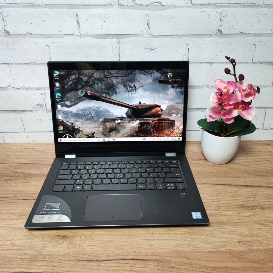 Ноутбук Б/В Lenovo Yoga 520, Intel Core i3-7100U, DDR4 16GB, SSD 128GB + HDD 500GB, 14" Full HD Сенсор [ProductHub SKU L61]