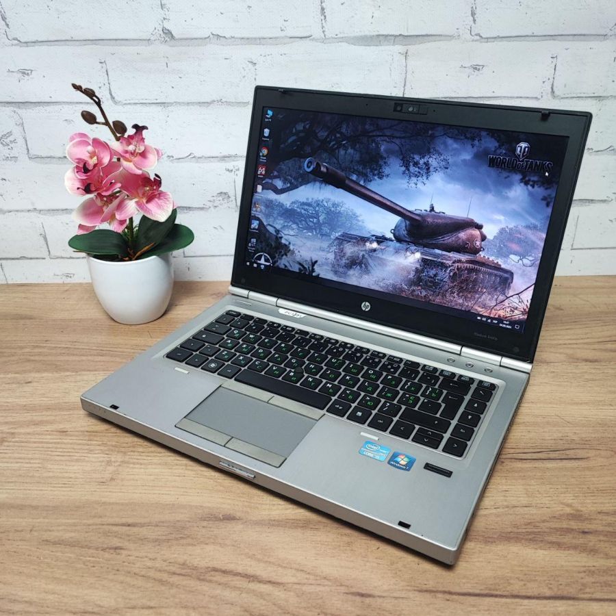 Ноутбук Б/В HP EliteBook 8460P, Intel Core i5-2520M, DDR3 8 GB, SSD 128GB, AMD Radeon HD 7400 1Gb, 14" HD [ProductHub SKU HP209]