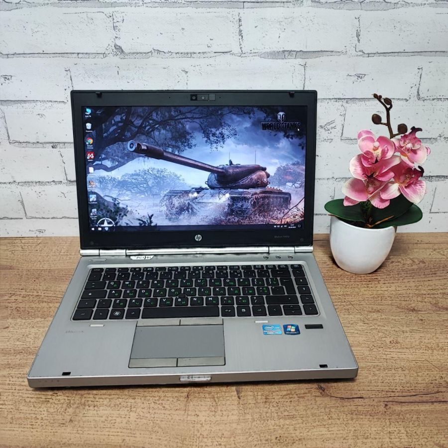 Ноутбук Б/В HP EliteBook 8460P, Intel Core i5-2520M, DDR3 8 GB, SSD 128GB, AMD Radeon HD 7400 1Gb, 14" HD [ProductHub SKU HP209]