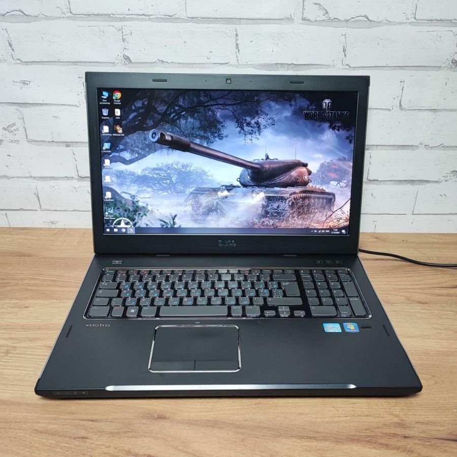 Уцінка! Ноутбук Б/В Dell Vostro 3750, Intel Core i5-2410M, DDR3 8 GB, SSD 256GB, NVIDIA GeForce GT 525M 1Gb, 17.3" [ProductHub SKU Dell96]