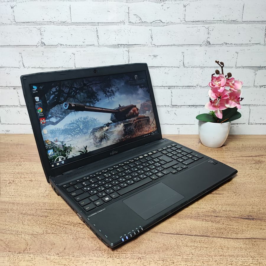 Ноутбук Б/В Fujitsu A514, Intel Core i3-4005U, DDR3 8 GB, SSD 128GB, 15.6" HD [ProductHub SKU F77]