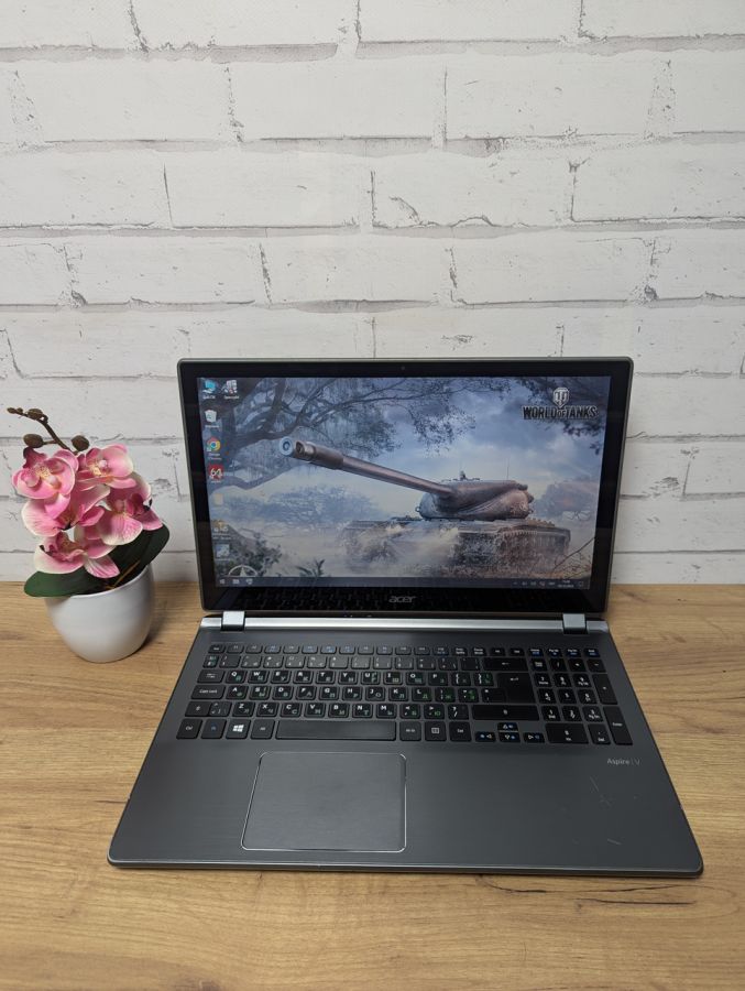 Ноутбук Б/В Acer V7 ZRQ, Intel Core i7-4500M, DDR3 12 GB, SSD 256GB, NVIDIA GeForce GT 720M 2 Gb, 15.6" Сенсор [ProductHub SKU Acer68]