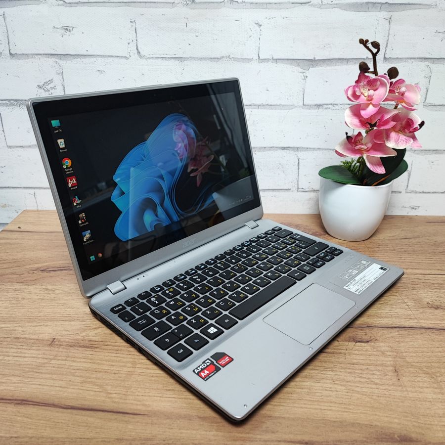 Ноутбук Б/В Acer Aspire V5-122P, AMD A4-1250, DDR3 8 GB, SSD 128GB, AMD Radeon HD 8210, 11.6" Сенсор [ProductHub SKU Acer69]