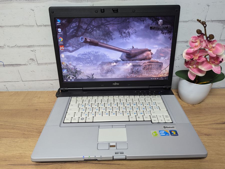 Уцінка! Ноутбук Б/В Fujitsu E 780, Intel Core i3-370M, DDR3 4 GB, SSD 128GB, 15.6" HD [ProductHub SKU F98]