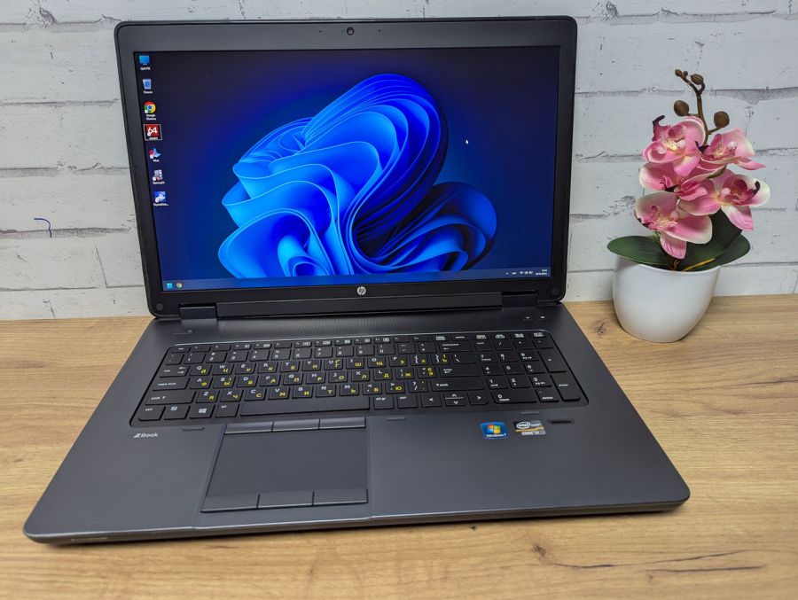 Ноутбук Б/В HP ZBook, Intel Core i7-4940MX, DDR3, SSD 256GB, NVIDIA Quadro K4100M, 17" Full HD [ProductHub SKU HP276]