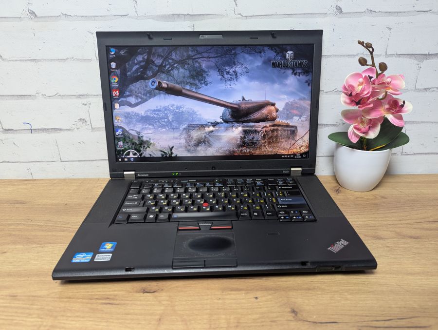 Ноутбук Б/В Lenovo ThinkPad T520, Intel Core i5-2520M, DDR3 8GB, SSD 128GB, 15.6" HD [ProductHub SKU L129]