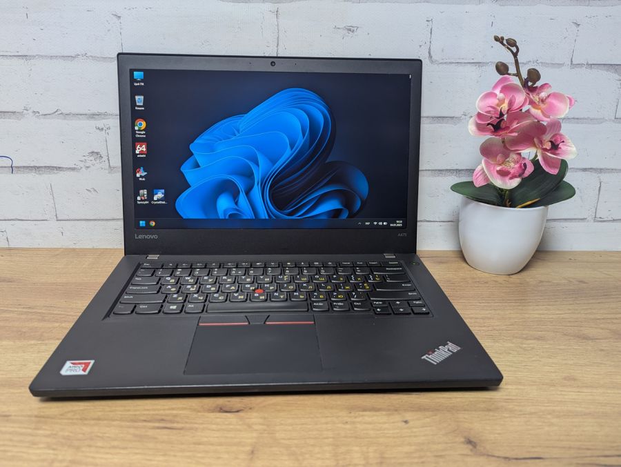 Ноутбук Б/В Lenovo A475, AMD A12-8830B, DDR4, SSD 128GB, AMD Radeon R7 Graphics 512 Gb, 14" Full HD Сенсор [ProductHub SKU L134]