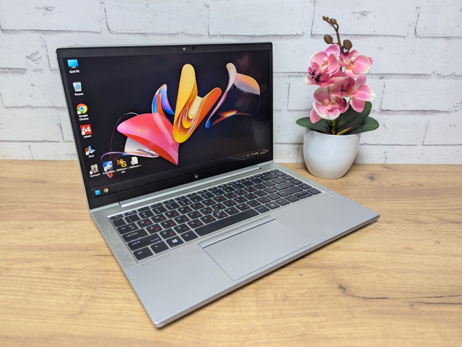 Ноутбук Б/В HP EliteBook 845 G7, AMD Ryzen 5 PRO 4650U, DDR4 16 GB, SSD 256GB, AMD Radeon Graphics, 14" Full HD Сенсор [ProductHub SKU HP301]
