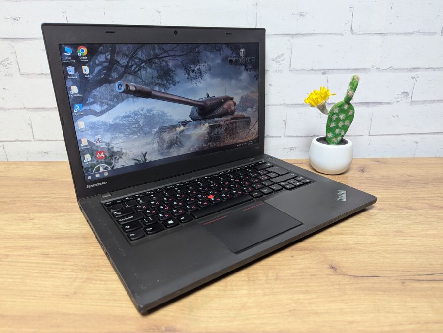 Уцінка! Ноутбук Б/В Lenovo ThinkPad T440S, Intel Core i5-4300U, DDR3 8 GB, SSD 128GB, 14" HD [ProductHub SKU L141]