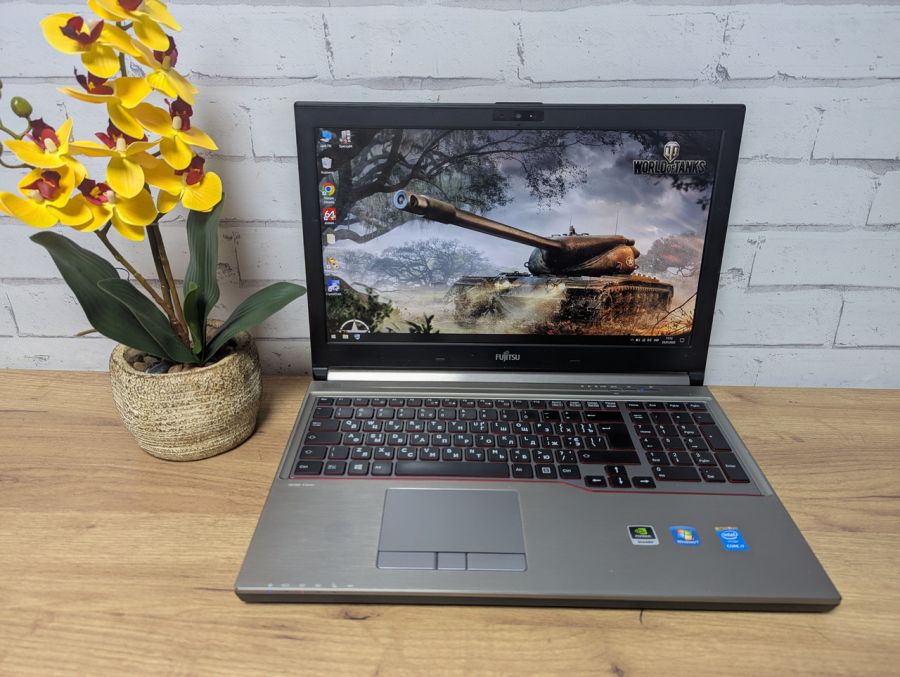 Уцінка! Ноутбук Б/В Fufitsu H730, Intel Core i7-4810QM, DDR3 24 GB, SSD 256GB, NVIDIA Quadro K510M 1Gb, 15.6" Full HD [ProductHub SKU F129]