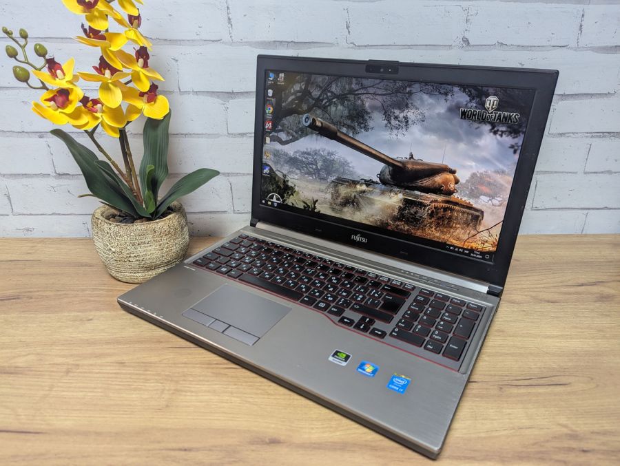 Уцінка! Ноутбук Б/В Fufitsu H730, Intel Core i7-4810QM, DDR3 24 GB, SSD 256GB, NVIDIA Quadro K510M 1Gb, 15.6" Full HD [ProductHub SKU F129]