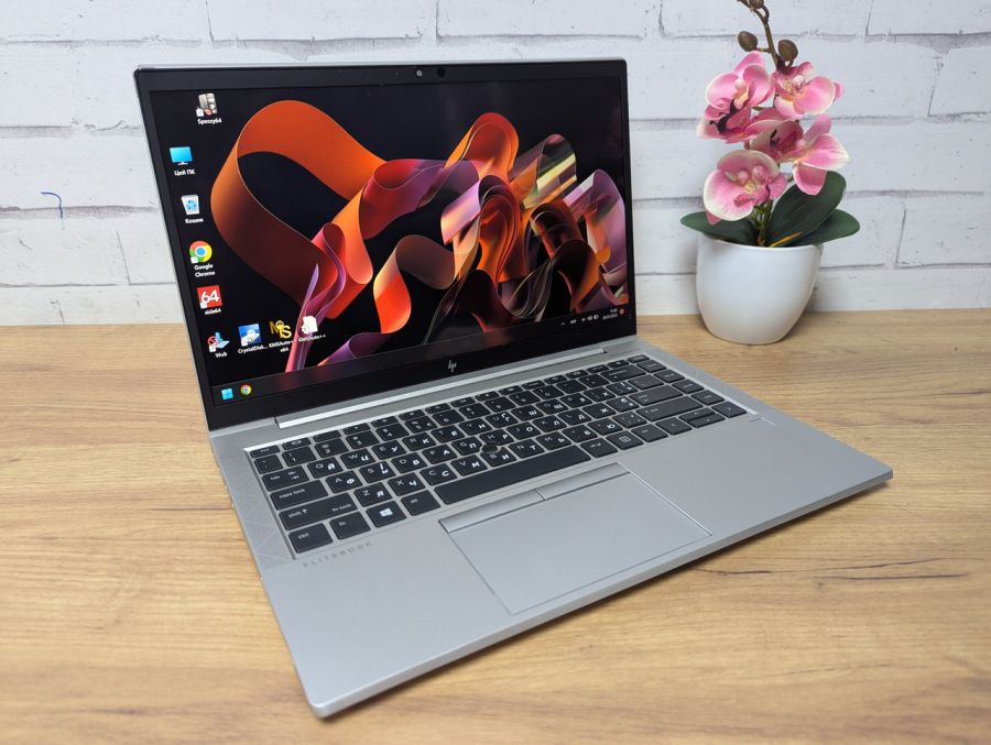 Уцінка! Ноутбук Б/В HP EliteBook 845 G7, AMD Ryzen 5 PRO, DDR4 16 GB, SSD 256GB, AMD Radeon Graphics, 14" Full HD Сенсор [ProductHub SKU HP314]