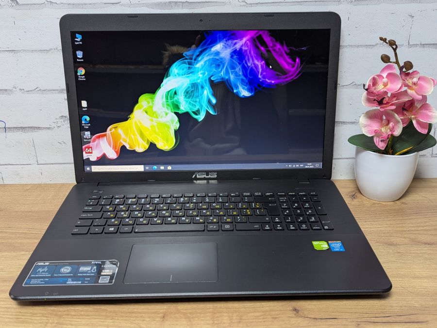 Уцінка! Ноутбук Б/В ASUS X751L, Intel Core i3-4010U, DDR3 12 GB, SSD 128GB, NVIDIA GeForce 820M 2Gb, 17.3" [ProductHub SKU Asus97]