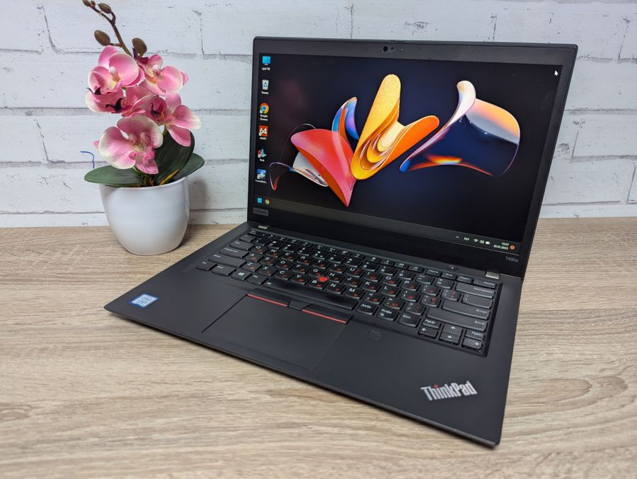 Ноутбук Б/В Lenovo ThinkPad T490S, Intel Core i5-8265U, DDR3 8GB, SSD 256GB, 14" Full HD Сенсор [ProductHub SKU L120]
