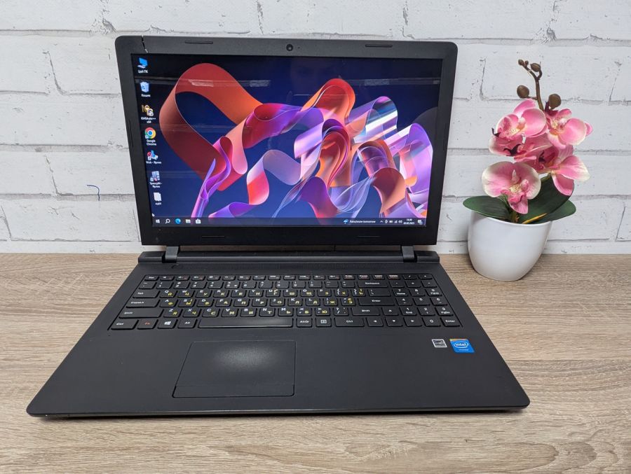 Ноутбук Б/В Lenovo IdeaPad 100, Intel Celeron N2840, DDR3 8GB, SSD 128GB, Intel Microsoft Basic Display Adapter, 15.6" [ProductHub SKU L155]