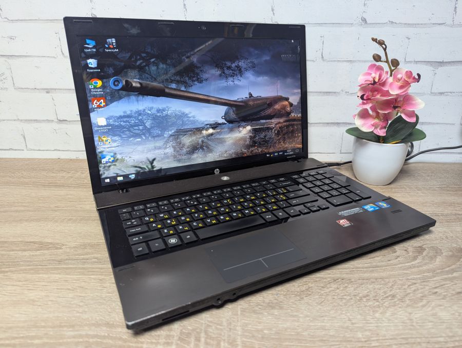 Уцінка! Ноутбук Б/В HP ProBook 4720S, Intel Core i3-350M, DDR3 8 GB, SSD 128GB, Radeon HD 4500, 17.3" HD [ProductHub SKU HP353]