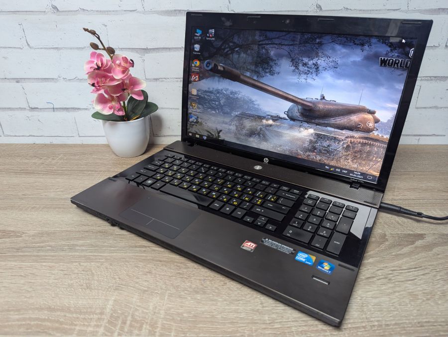 Уцінка! Ноутбук Б/В HP ProBook 4720S, Intel Core i3-350M, DDR3 8 GB, SSD 128GB, Radeon HD 4500, 17.3" HD [ProductHub SKU HP353]