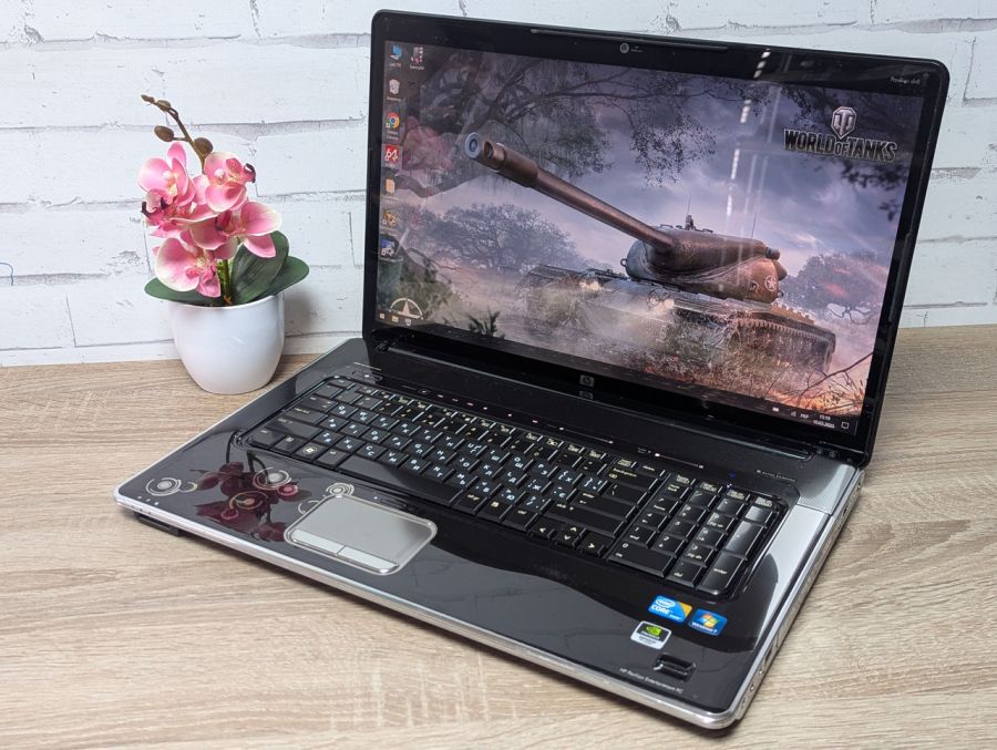 Ноутбук Б/В HP Pavilion dv8, Intel Core i7-720QM, DDR3 8 GB, SSD 128GB + HDD 512GB, GT 230M 1Gb, 18.4" Full HD [ProductHub SKU HP356]