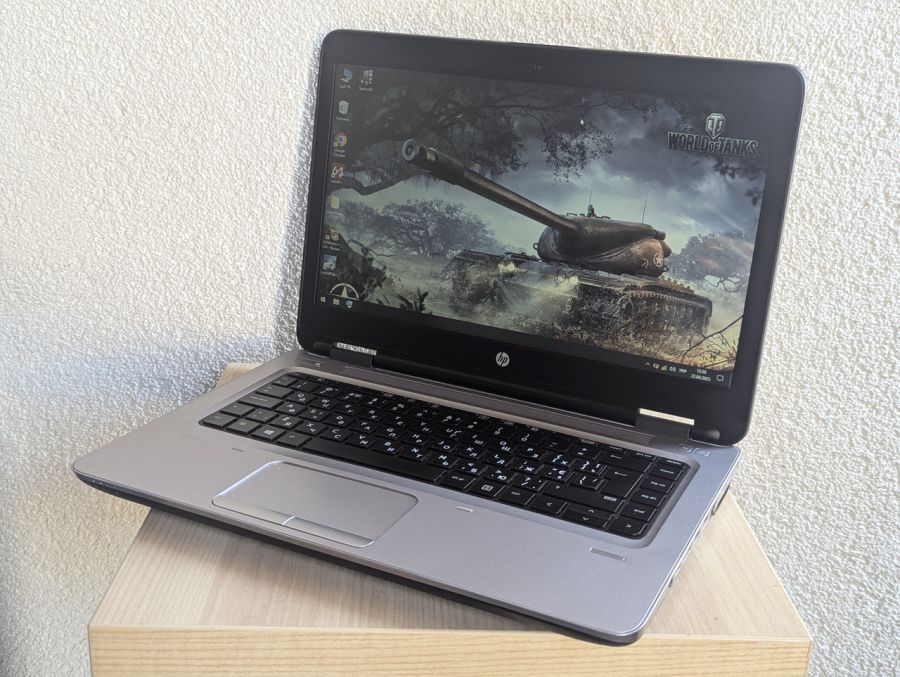 Ноутбук Б/В HP ProBook 645 G2, AMD A8-8600B, DDR3 8 GB, SSD 128GB, AMD Radeon R6, 14" [ProductHub SKU HP403]