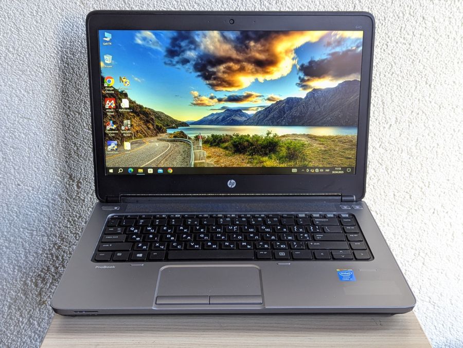 Уцінка! Ноутбук Б/В HP ProBook 640 G1, Intel Core i7-4702MQ, DDR3 16 GB, SSD 128GB, 14" Full HD [ProductHub SKU HP433]