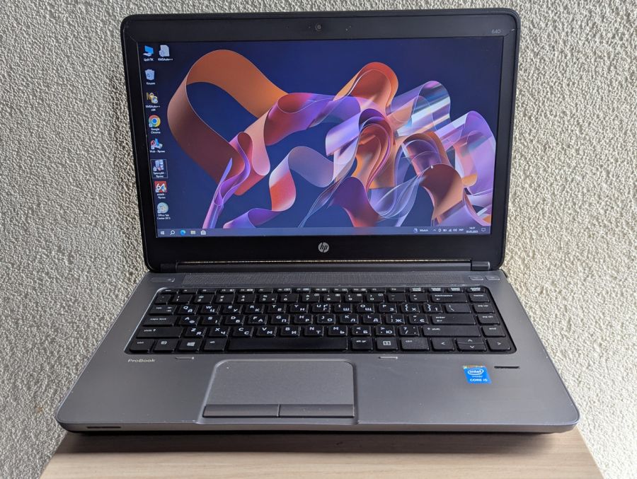 Ноутбук Б/В HP ProBook 640 G1, Intel Core i5-4210M, DDR3 8GB, SSD 128GB, 14" HD [ProductHub SKU HP448]