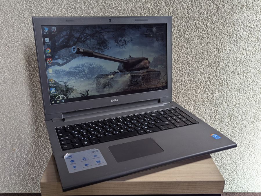 Ноутбук Б/В Dell Vostro 15-3568, Intel Core i3-4005U, DDR4 8 GB, SSD 128GB, 15.6" HD [ProductHub SKU Dell238]
