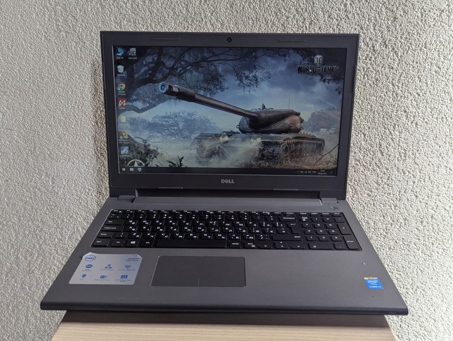 Ноутбук Б/В Dell Vostro 15-3568, Intel Core i3-4005U, DDR4 8 GB, SSD 128GB, 15.6" HD [ProductHub SKU Dell238]