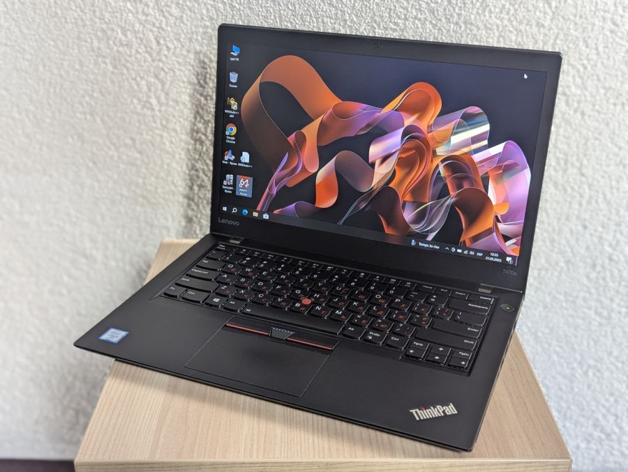 Уцінка! Ноутбук Б/В Lenovo T470S, Intel Core i5-7300U, DDR4 16 GB, SSD 256GB, 14" Full HD [ProductHub SKU L97]