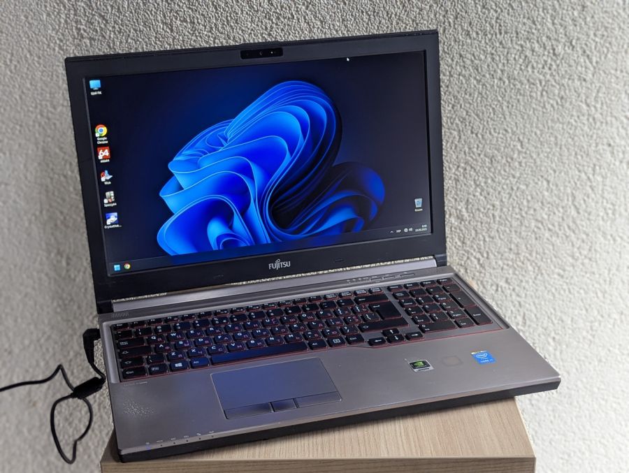 Уцінка! Ноутбук Б/В Fufitsu H730, Intel Core i7-4810QM, DDR3 24 GB, SSD 256GB, NVIDIA Quadro K510M 1Gb, 15.6" Full HD [ProductHub SKU F37]