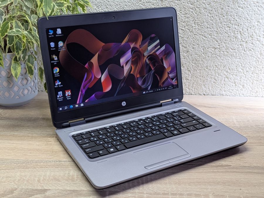 Уцінка! Ноутбук Б/В HP ProBook 640 G2, Intel Core i5-6200U, DDR4 8 GB, SSD 128GB, 14" Full HD [ProductHub SKU HP484]
