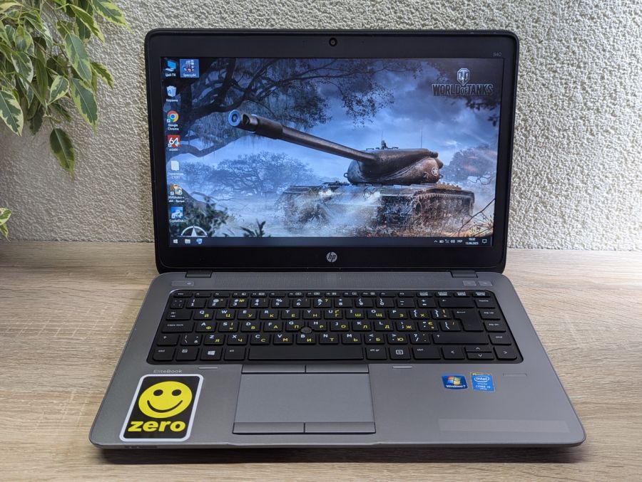 Ноутбук Б/В HP EliteBook 840 G1, Intel Core i5-4310U, DDR3 8GB, SSD 128GB, 14" HD [ProductHub SKU HP93]