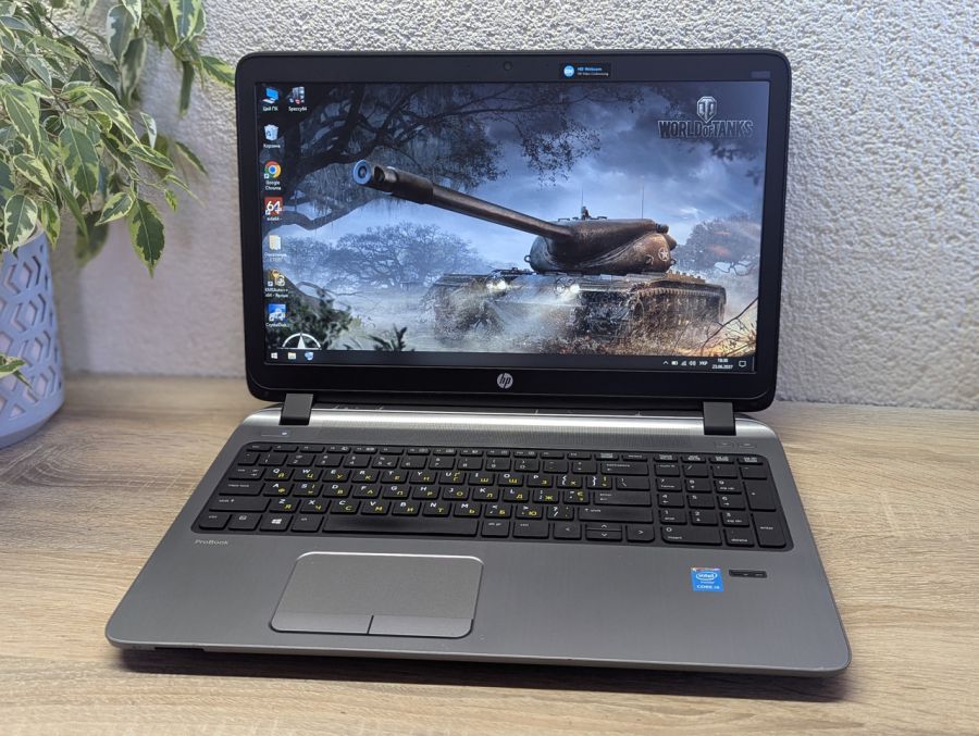 Ноутбук Б/В HP ProBook 450 G2, Intel Core i5-4210U, DDR3 8GB, SSD 128GB, 15.6" HD [ProductHub SKU HP193]