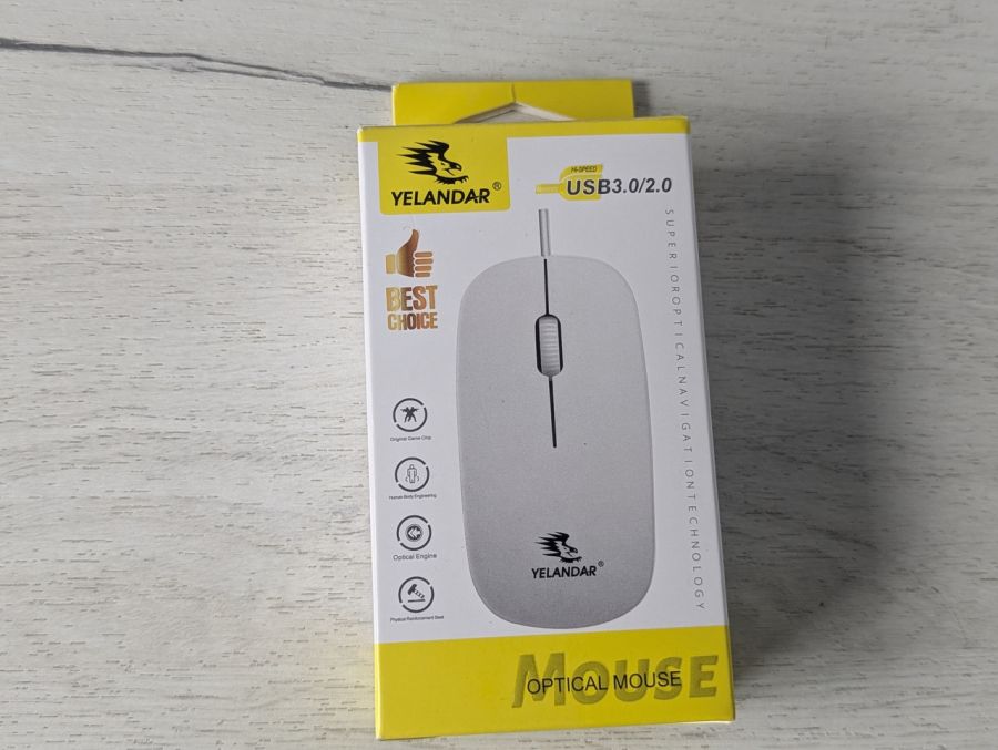 Новий Мышка Yelandar Optical Mouse [ProductHub SKU Yelandar2]