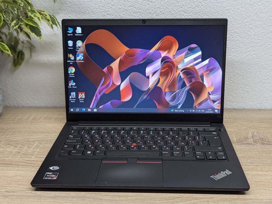 Ноутбук Б/В Lenovo ThinkPad E14, AMD Ryzen 3 5425U, DDR4 16 GB, SSD 256GB + 128 GB, AMD Radeon Graphics 1Gb, 14" Full HD [ProductHub SKU L262]