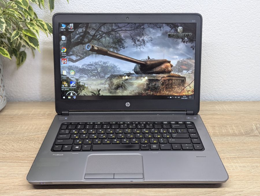 Уцінка! Ноутбук Б/В HP ProBook 640 G1, Intel Core i7-4702MQ, DDR3 16 GB, SSD 128GB, 14" Full HD [ProductHub SKU HP507]