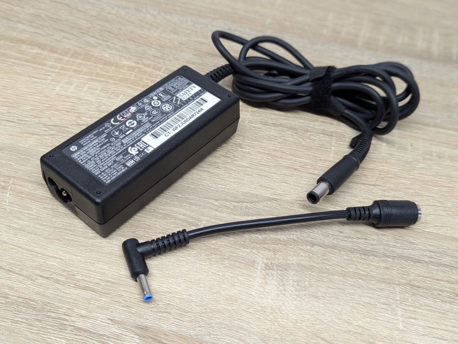 Б/В HP Blue Pin 65W 4.5*3.0 з переходником [ProductHub SKU Pin 65W_]