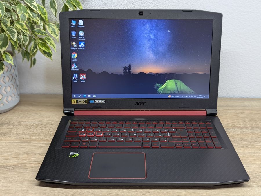 Ноутбук Б/В Acer Nitro AN515-52, Intel Core i5-8300H, DDR4 32 GB, SSD 128GB + 1 TB, NVIDIA GEForce GTX 1050 4Gb, 15.6" [ProductHub SKU Acer141]