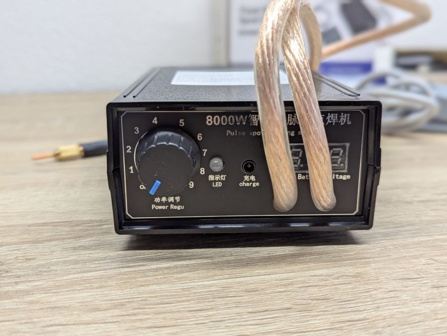 Б/В Портативний апарат точкового зварювання 8000W для акумуляторів 18650 [ProductHub SKU 8000W]
