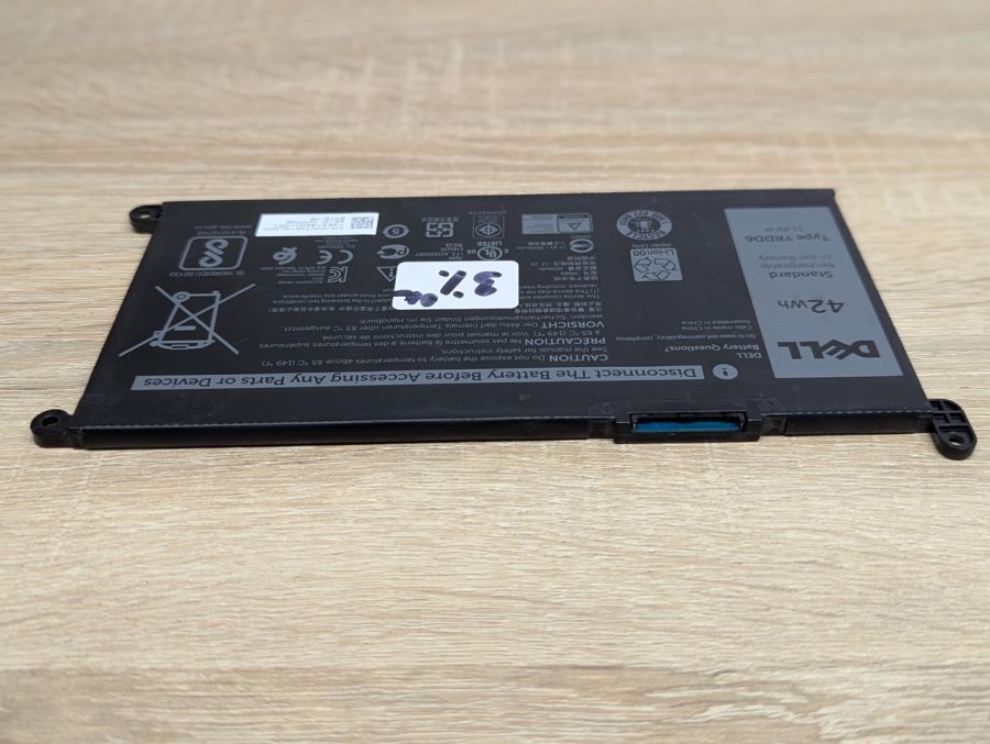Б/В Оригінальна акумуляторна батарея Dell YRDD6 [ProductHub SKU YRDD6-42]