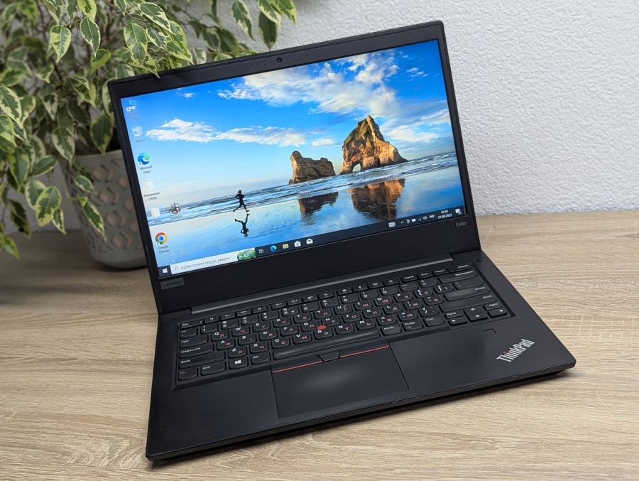 Ноутбук Б/В Lenovo ThinkPad E480, Intel Core i5-8250U, DDR4 16 GB, SSD 256GB, 14" Full HD [ProductHub SKU L267]