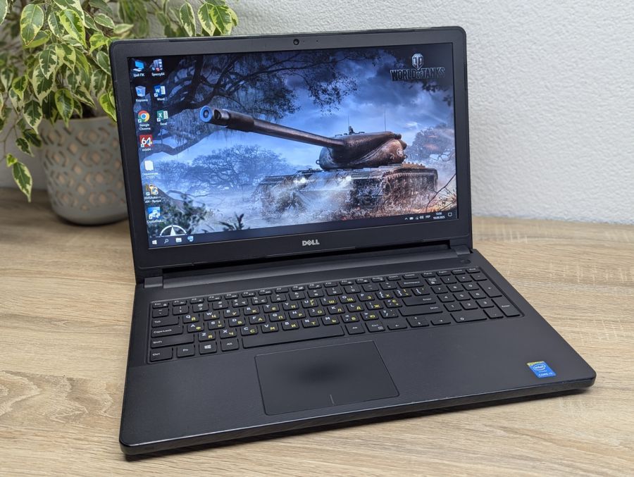 Ноутбук Б/В Dell Vostro 3558, Intel Core i3-4005U, DDR3 8GB, SSD 256GB, 15.6" HD [ProductHub SKU Dell333]