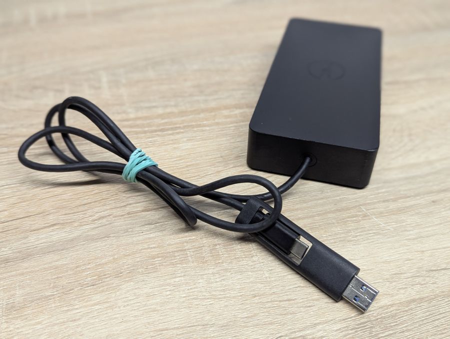 Б/В Док-станція Dell D6000 (USB 3.0, USB Type-C, HDMI, DisplayPort, Gigabit Ethernet) [ProductHub SKU D6000]